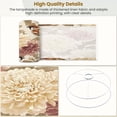 thumbnail image 4 of Chinoiserie Linen Drum Lampshades Vintage Sparrow Birds Soft Chrysanthemum Flowers 13"x13"x10" Light Shade for Table Lamps Floor Lamp Shades Lampshade Replacement Assembly Required, 4 of 8