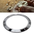 thumbnail image 1 of Ceramic Watch Bezel Insert, 41.5mm Clear Digit Scale , Replacement Part With Luminous Beads, Portable Design For Watchmakers, 1 of 8