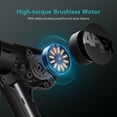 thumbnail image 4 of Opove Massage Gun Fascia Percussive Muscle Massager 14.5mm Newest, for Back Pain Relief Workout Recovery in Gym Home Office, 4 of 5