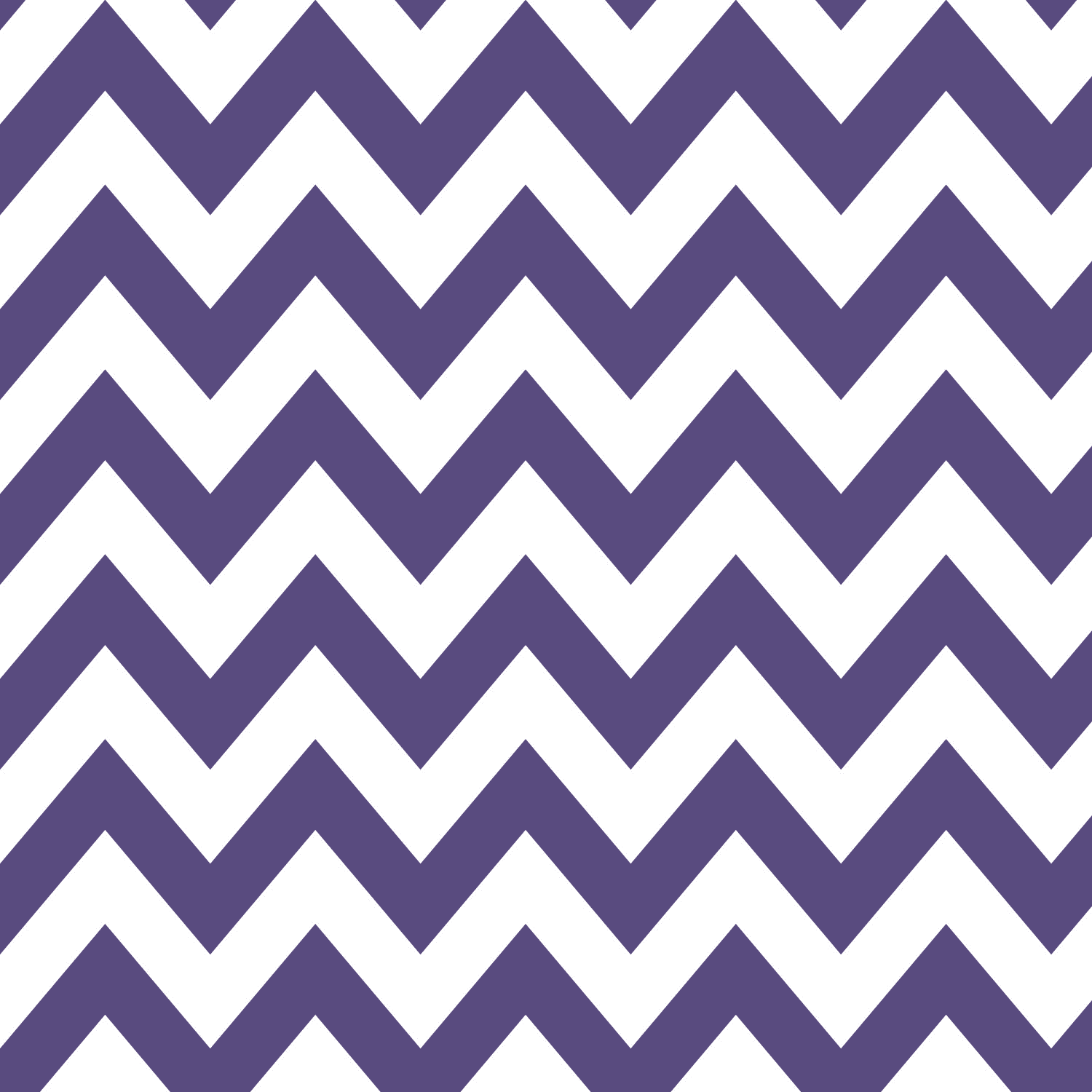 Waverly Inspirations 100% Cotton 18" x 21" Chevron Pansy Precut Fat Quarter, 5 Pieces Bundle
