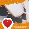 thumbnail image 2 of Qarigey Etiquetas de corazón Etiquetas de regalo Tarjetas de embalaje Nota de boda Etiqueta colgante Ropa Zapatos Bolsas Envoltura Accesorios Ropa, zapatos y accesorios Miscelánea Rojo, 2 of 6