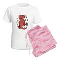 thumbnail image 6 of CafePress - Trex Indoor Rock Climbing Pajamas - Women's Short Sleeve Print T-Shirt and Pants Light Cotton Pajama Set, 6 of 7