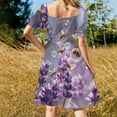 thumbnail image 3 of Lavender, Multiple Colorful Bee Bubbles (19) 2025 Dress Evening Elegant And Chic Women for Outfits Beach Clothes Women Dress, 3 of 6