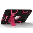 thumbnail image 5 of iPad mini 5 2019 Case, iPad mini 4 Case, Dteck Shockproof Three Layer Hybrid Rugged Heavy Duty Kickstand Anti-Slip Cover with PET Screen Protector For iPad mini 4/mini 5, Black/Rose, 5 of 6