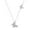 black, variant on KDSJSXW Womens Necklaces for Women Silver Zircon Two Korean Jewellery Chain Sterlings Necklace Butterflys Clavicle 925 Large Small Necklaces & Pendants Sterling Silver Necklace (black,One Size)