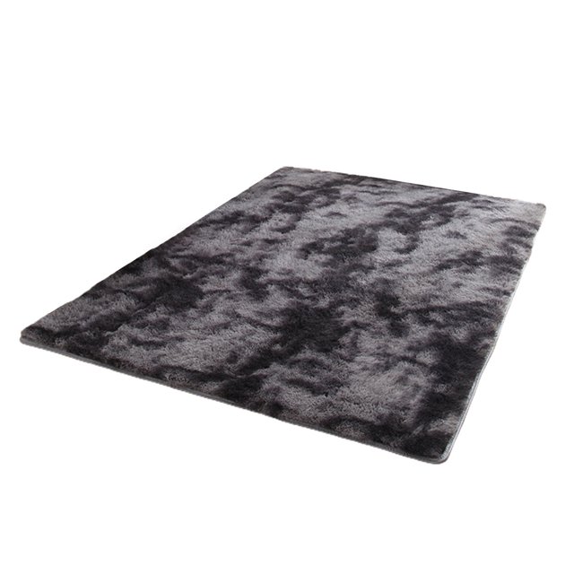 LCXmlly Living Room Rug Fluffy Tie Dye Rug Modern Colorful Plush Rug for Living Room Bedroom Kids Room