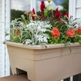 thumbnail image 5 of HC Companies 24 in Wide Heavy Duty Plastic Deck Rail Box, White (2 Pack), 5 of 5