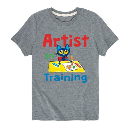 

Pete The Cat - Artist In Training - Toddler Short Sleeve Graphic T-Shirt