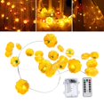 thumbnail image 2 of Luz de cadena para interiores Outdor,luces de cadena g40 bombillas blancas 18 pies 50 pies 25 pies led,luces colgantes al aire libre patio porche con energía solar,luces de patio Pumpki 3D, 2 of 9