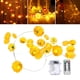 thumbnail image 2 of Luz de cadena para interiores Outdor,luces de cadena g40 bombillas blancas 18 pies 50 pies 25 pies led,luces colgantes al aire libre patio porche con energía solar,luces de patio Pumpki 3D, 2 of 9