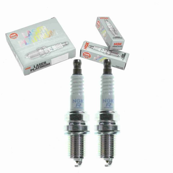 2 pc NGK 5542 Laser Platinum Spark Plugs for 12787099 FR6KPP33X Ignition Wire Secondary Fits select: 2002-2004 JEEP GRAND CHEROKEE, 2005-2007 DODGE DAKOTA