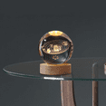 thumbnail image 4 of 3D Planet Crystal Ball,with Wooden Base,3D Crystal LED Night Light,Space Galaxy Crystal Ball,3D Engraved Solar System Planets Crystal Ball with LED Light Base,Home Decoration by, 4 of 5