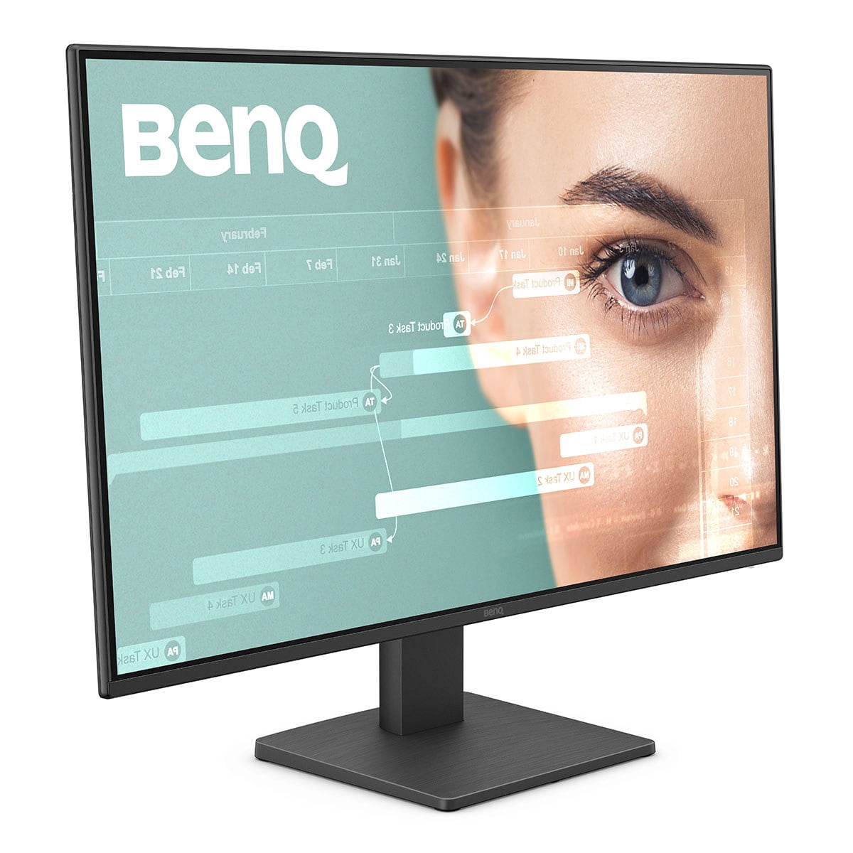 BenQ 27 inch Full HD 1080P 100Hz IPS Ultra Slim Bezel, TUV-Certified Flicker-Free, Low Blue Light Plus Computer Monitor GW2791