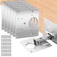 thumbnail image 1 of Reinforced Furniture Repair, Cabinet Hinge Repair Plate Set for Durable Design, Easy Installation Kit for Doors, Windows, and Cupboards with Stainless Steel Reinforcements, 1 of 4