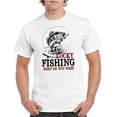 thumbnail image 2 of "Lucky Fishing Shirt – Funny Fisherman Tee with 'Do Not Wash' Quote, Humorous Gift for Anglers & Outdoor Lovers", 2 of 6