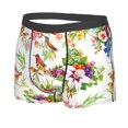 thumbnail image 2 of Wukai Birds And Flowers Print Men’s Underwear Breathable Boxer Briefs,&nbsp;Moisture Wicking & Breathable-Large, 2 of 7