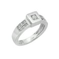 thumbnail image 2 of Saya Diamond Ladies Ring 18K White Gold 0.24 Cttw, 2 of 3