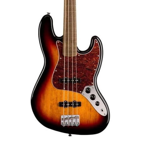 Squier Classic Vibe '60s Jazz Bass Fretless (3-Tone Sunburst)
