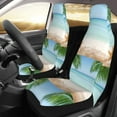 thumbnail image 2 of Fuzoiu Starfish in Beach Print Seat Covers Set, Car Seat Covers Front Seats, Car Seat Protector, Car Seat Cushion, Seat Covers Carseat Cover Universal Fit for Most Cars, 2 of 7