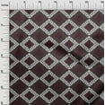 thumbnail image 2 of oneOone Polyester Lycra Fabric Argyle Ikat Printed Fabric 1 Yard 56 Inch Wide, 2 of 4