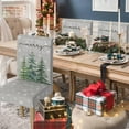 thumbnail image 2 of 4PCS Christmas Dining Chair Covers, Snow Trees Stretch Removable Washable Slipcover Chair Protector for Dining Room Home Decor, 2 of 6