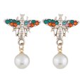 thumbnail image 1 of Bijoux en Liquidation Nouvelle Mode Rétro Boucles d'Oreilles Insectes Femme Bijoux avec Votre Style Unique Or, 1 of 2