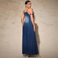 thumbnail image 5 of AURA Womens Plus Size Sleeveless Denim Maxi Dress A Line Washed Stretch Jean Dress 1XL 5XL, 5 of 6