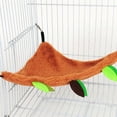 thumbnail image 2 of Billuyoard Hamaca de costura redonda para hámster de bosque, nido de cuerda para mascotas pequeñas, juguetes para escalar, túnel de hojas, Hábitats y jaulas para animales pequeños, 2 of 6