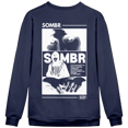 thumbnail image 2 of Sombr Merch EOP Crewneck Sweatshirt Men Women Long Sleeve, 2 of 3