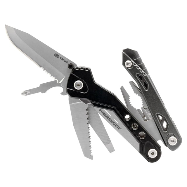 Navaja Multiherramienta Supervivencia Campismo True Utility Fireranger
