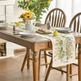 thumbnail image 4 of Smile Flower Floral Table Runner for Summer 13 x 108, 4 of 7