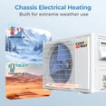 thumbnail image 6 of Costway 9100 BTU Mini Split Air Conditioner & Heater with Heat Pump & Full Installation Kit, 6 of 9