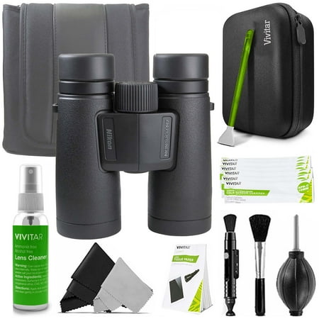 Nikon 10x42 Monarch M7 Waterproof Roof Prism Binoculars with Vivitar Professional Cleaning Kit