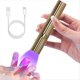 thumbnail image 4 of Mini Secadores de Uñas LED UV Lámpara Portátil de Secado Rápido de Uñas de 3 W Mini por USB, Dorado, 4 of 6