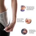thumbnail image 2 of Soidarity Pantalones de Sauna para mujer, pantalones de chándal, pantalones cortos adelgazantes de cintura alta, mallas de ejercicio de compresión para Uniforme atlético No.1 Soidarity OD016222-01, 2 of 6