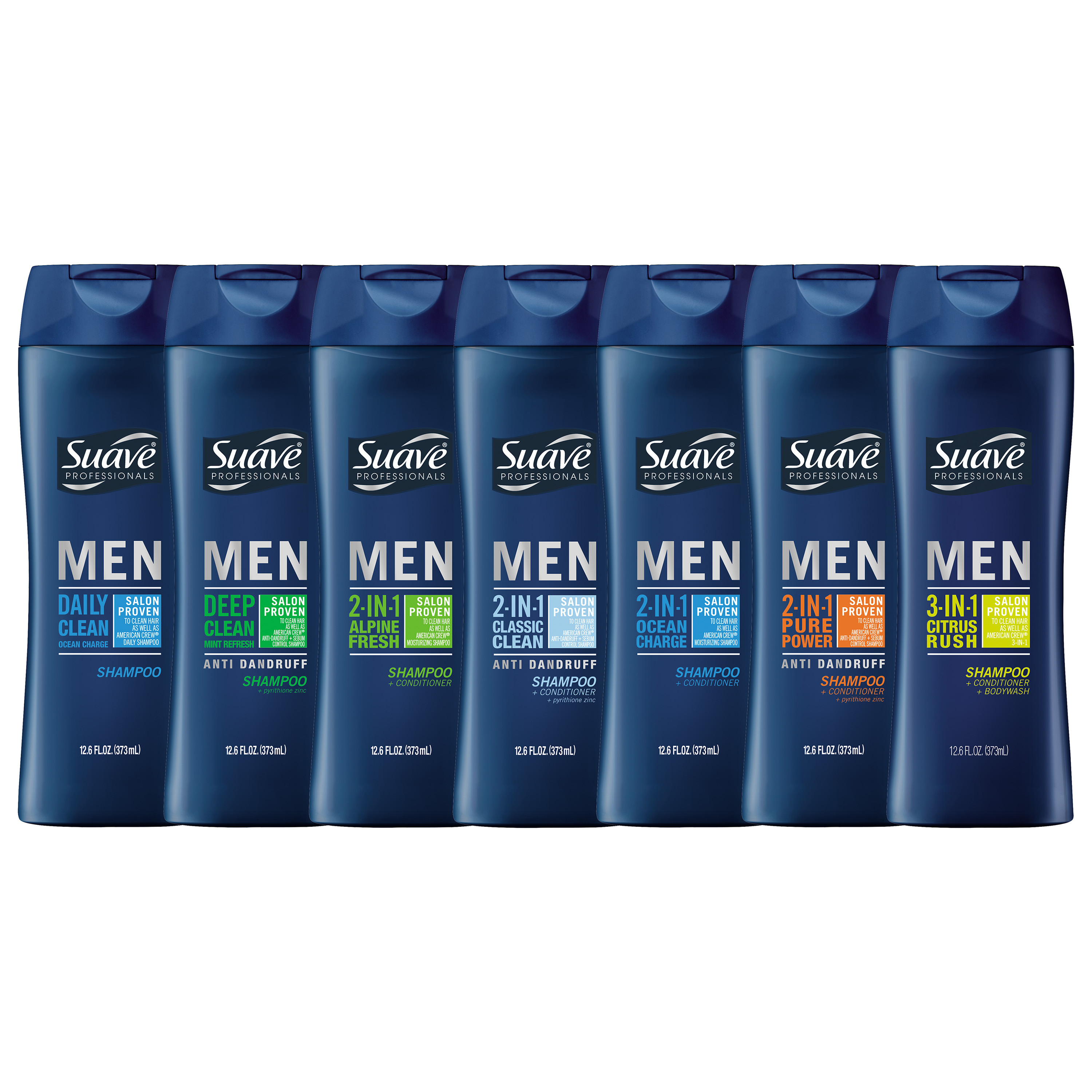 (2 pack) (2 Pack) Suave Men Classic Clean 2in1 AntiDandruff Shampoo & Conditioner, 28 oz - image 4 of 6