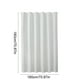 thumbnail image 3 of Cortina de ducha impermeable de poliéster blanco - Tela de baño de hotel de 70x70 pulgadas con 12 ganchos • Impermeable y de secado rápido • Alta densidad 180x180 cm, 3 of 6