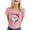 Pink, variant on NJGRAE Plus Size Tops for Women Women’S Off Shoulder Tees T Shirts for Women Graphic Tee Clothes Summer Short Sleeve Top Women’S High Low Hem Tees Xxl