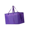 thumbnail image 2 of Bolsa de entrega de pizza, bolsa de catering, bolsa de mano, bolsa de picnic, bolsas térmicas para pizza, bolsa de supermercado, bolsa aislante para violeta, 2 of 9