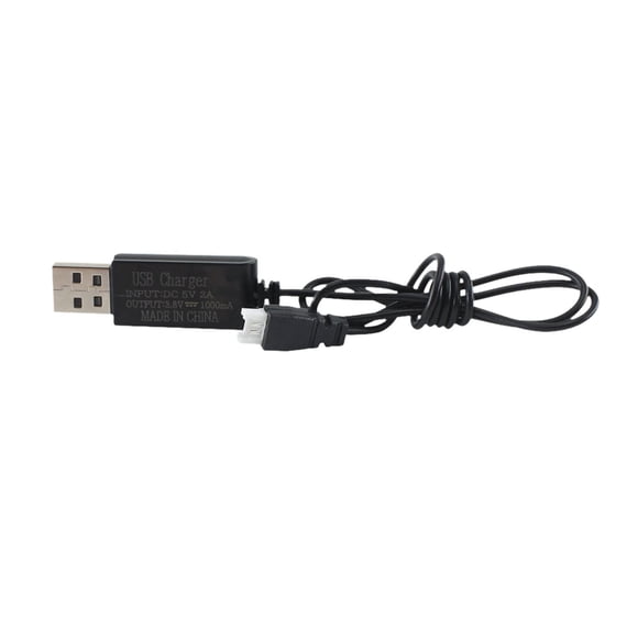 Cable de carga de 50 cm Piezas de repuesto de modificación compacta de alto rendimiento de 50 cm para WLTOYS K170 Reemplaza los accesorios
