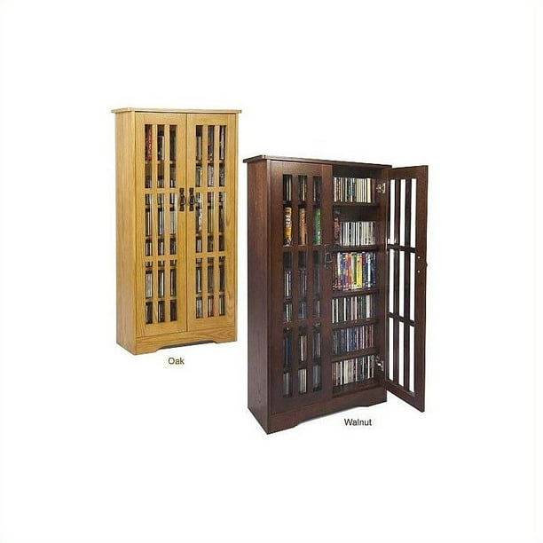 Leslie dame multimedia wall cabinet walnut deals