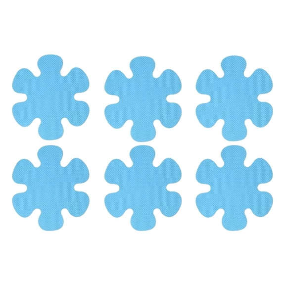 Shower Stickers,Decorative Bathtub Stickers,Anti Slip Shower Stickers,Bathroom Shower Floor Stickers,Adhesive Shower Stickers for Bath Tub,Shower Floor,Stairs, Ladders(Blue 10cm)