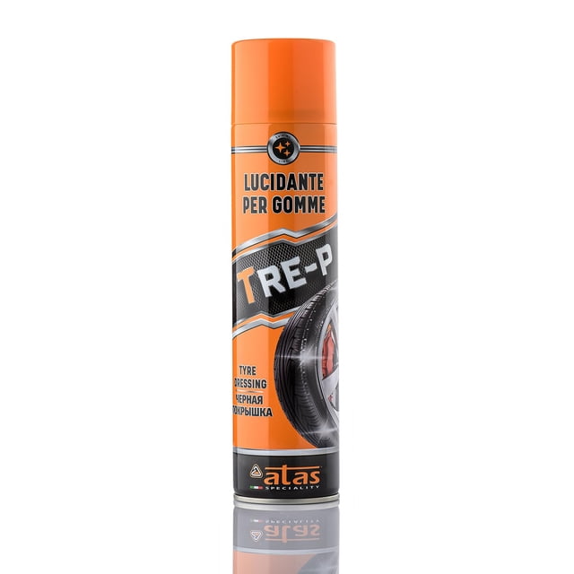 Spray abrillantador de neumáticos ATAS SPECIALITY Tre P 400 ml 3 en 1
