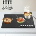 thumbnail image 2 of 5-Burner Electric Ceramic Cooktop, Modern Countertop & Embedded, Precise Temperature Control, Safety Features, LED Display, 110V, 900W-1200W Power, 2 of 8