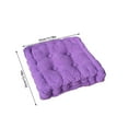 thumbnail image 3 of quanjun Deals of the Day Clearance Prime Corn Kernel Cushion Thickened Hand Made Cushion Tatami Cushion Corduroy Chair Purple A, 3 of 6