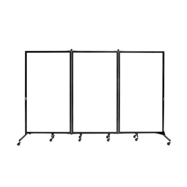 3 Panel Whiteboard Room Divider, 6 ft. 2 in. x 10 ft. 0 in. Walmart
