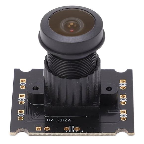 Camera Module Black Webcam Board Smoother Image Screen High Bandwidth USB Camera 0.3MP With Wider Field Of View