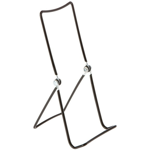 Gibson Holders 3A Adjustable Black Wire Display Easel, 3.625" W x 4" D x 8.75" H, Pack of 2