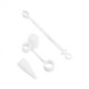 thumbnail image 2 of Antipérdida Cap Holder Nib Cover a prueba de polvo Lightning Cable Adapter Tether Kit Silicona ligera para iPad Eigraketly EL013244-00, 2 of 5