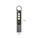 thumbnail image 3 of Linterna LED Recargable Super Brillante Linterna de Alta Potencia | 5 modos con zoom | Mascarilla de apertura suave para proteger los ojos | Banco de energía USB | Aleación de aluminio negro | Casa, 3 of 8